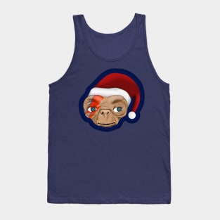 Santa Space Invader Tank Top